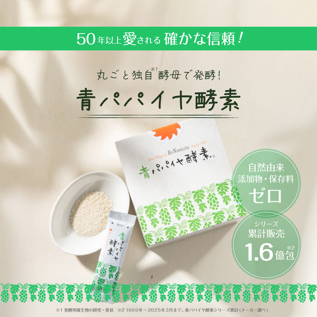 青パパイヤ酵素 顆粒タイプ